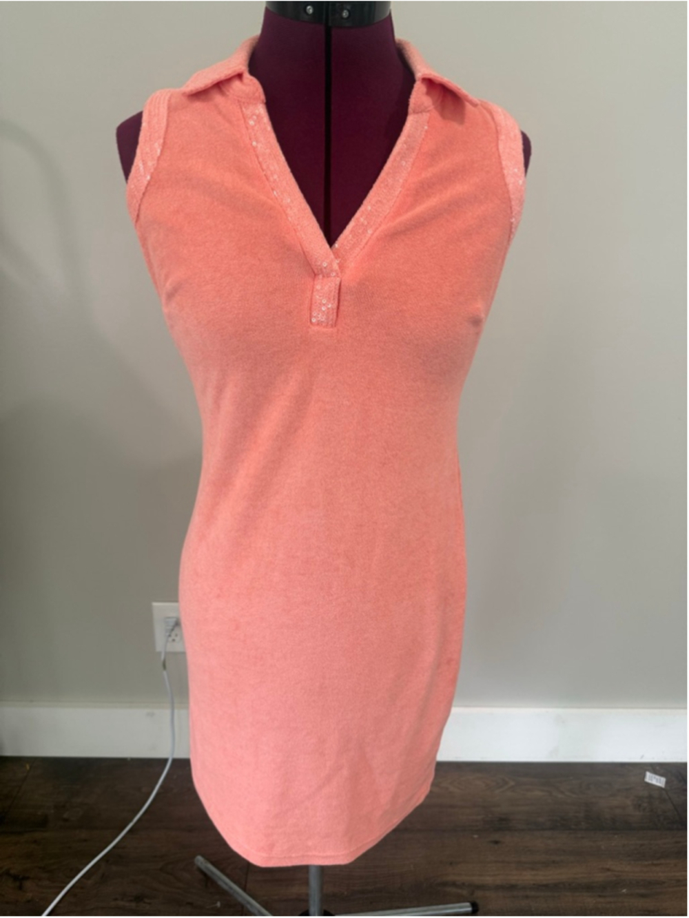 Boston Proper Terry Cloth Mini Summer Beachy XXS